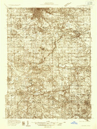 1935 Map of Jackson