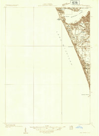1930 Map of Lake Harbor