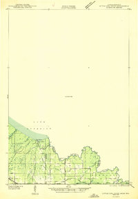 1943 Map of Little Girl Point