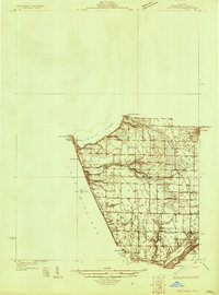 1929 Map of Montague