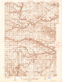 1930 Map of Isabella County, MI