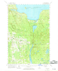 Download a high-resolution, GPS-compatible USGS topo map for Au Train, MI (1969 edition)