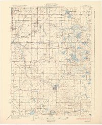 1931 Map of Bangor, MI