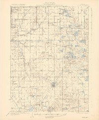 Download a high-resolution, GPS-compatible USGS topo map for Bangor, MI (1931 edition)