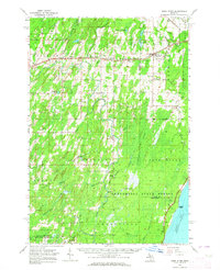 Download a high-resolution, GPS-compatible USGS topo map for Bark River, MI (1964 edition)