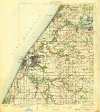 1930 Map of Benton Harbor