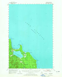 Download a high-resolution, GPS-compatible USGS topo map for Big Bay, MI (1965 edition)