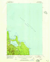 Download a high-resolution, GPS-compatible USGS topo map for Big Bay, MI (1956 edition)
