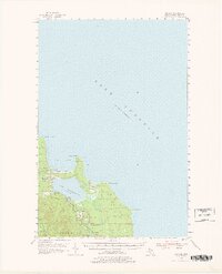 Download a high-resolution, GPS-compatible USGS topo map for Big Bay, MI (1978 edition)
