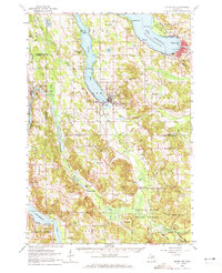 Download a high-resolution, GPS-compatible USGS topo map for Boyne City, MI (1971 edition)