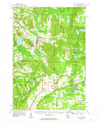 Download a high-resolution, GPS-compatible USGS topo map for Boyne Falls, MI (1963 edition)