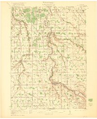 1921 Map of Burt