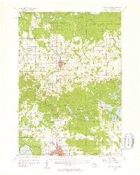 1956 Map of Cadillac North, 1958 Print