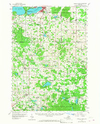 Download a high-resolution, GPS-compatible USGS topo map for Cadillac South, MI (1958 edition)