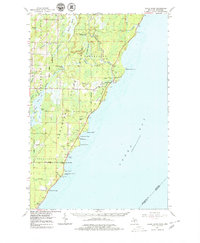 Download a high-resolution, GPS-compatible USGS topo map for Cedar River, MI (1979 edition)