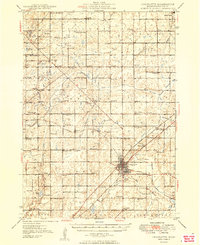 Download a high-resolution, GPS-compatible USGS topo map for Charlotte, MI (1949 edition)