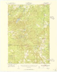 Download a high-resolution, GPS-compatible USGS topo map for Comins, MI (1956 edition)