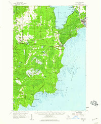Download a high-resolution, GPS-compatible USGS topo map for Cooks, MI (1959 edition)