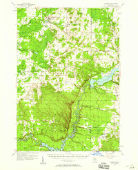 Download a high-resolution, GPS-compatible USGS topo map for Copemish, MI (1958 edition)