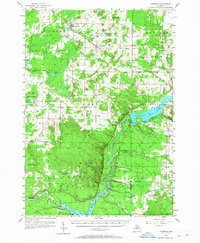 Download a high-resolution, GPS-compatible USGS topo map for Copemish, MI (1967 edition)