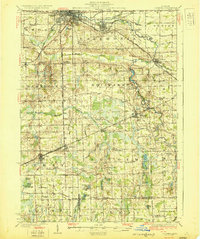 1929 Map of Corunna