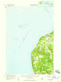 Download a high-resolution, GPS-compatible USGS topo map for Cross Village, MI (1959 edition)