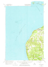 Download a high-resolution, GPS-compatible USGS topo map for Cross Village, MI (1977 edition)