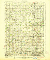 preview thumbnail of historical topo map of Clinton County, MI in 1927