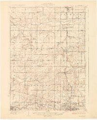 preview thumbnail of historical topo map of Clinton County, MI in 1927