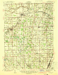 Download a high-resolution, GPS-compatible USGS topo map for Dundee, MI (1941 edition)