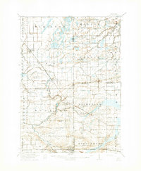 1918 Map of Elsie