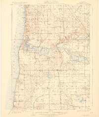 1931 Map of Fennville
