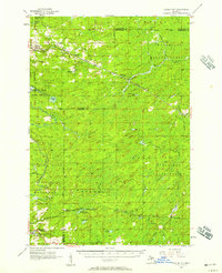 Download a high-resolution, GPS-compatible USGS topo map for Foster City, MI (1957 edition)