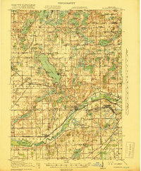 1918 Map of Galesburg