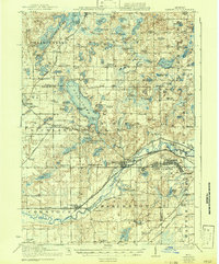 1918 Map of Galesburg, 1942 Print