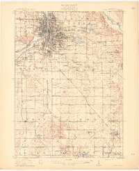 1914 Map of Grand Rapids