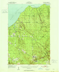 Download a high-resolution, GPS-compatible USGS topo map for Greenland, MI (1951 edition)