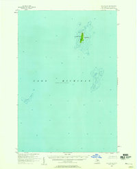 Download a high-resolution, GPS-compatible USGS topo map for Gull Island, MI (1959 edition)