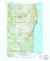 Download a high-resolution, GPS-compatible USGS topo map for Harrisville, MI (1987 edition)
