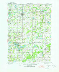 Download a high-resolution, GPS-compatible USGS topo map for Hartford, MI (1967 edition)