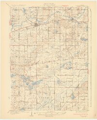 1931 Map of Cass County, MI