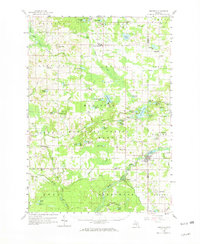 Download a high-resolution, GPS-compatible USGS topo map for Hesperia, MI (1969 edition)