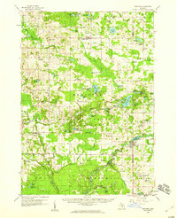 Download a high-resolution, GPS-compatible USGS topo map for Hesperia, MI (1959 edition)