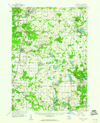 preview thumbnail of historical topo map of Howard City, MI in 1959
