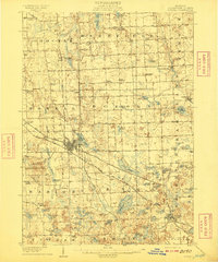 Download a high-resolution, GPS-compatible USGS topo map for Howell, MI (1909 edition)