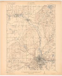 1918 Map of Kalamazoo