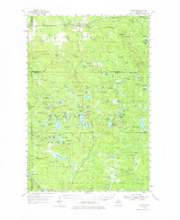 Download a high-resolution, GPS-compatible USGS topo map for Kenton, MI (1976 edition)