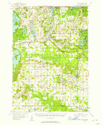 Download a high-resolution, GPS-compatible USGS topo map for Kingsley, MI (1958 edition)