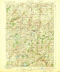 Download a high-resolution, GPS-compatible USGS topo map for Laingsburg, MI (1928 edition)