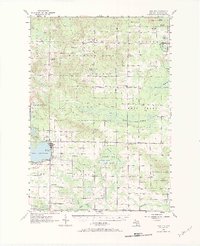 Download a high-resolution, GPS-compatible USGS topo map for Lake City, MI (1984 edition)